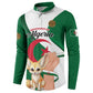 Personalized Algeria Fennec Fox Button Sweatshirt Happy Independence Day