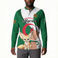 Personalized Algeria Fennec Fox Button Sweatshirt Happy Independence Day