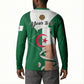 Personalized Algeria Fennec Fox Button Sweatshirt Happy Independence Day