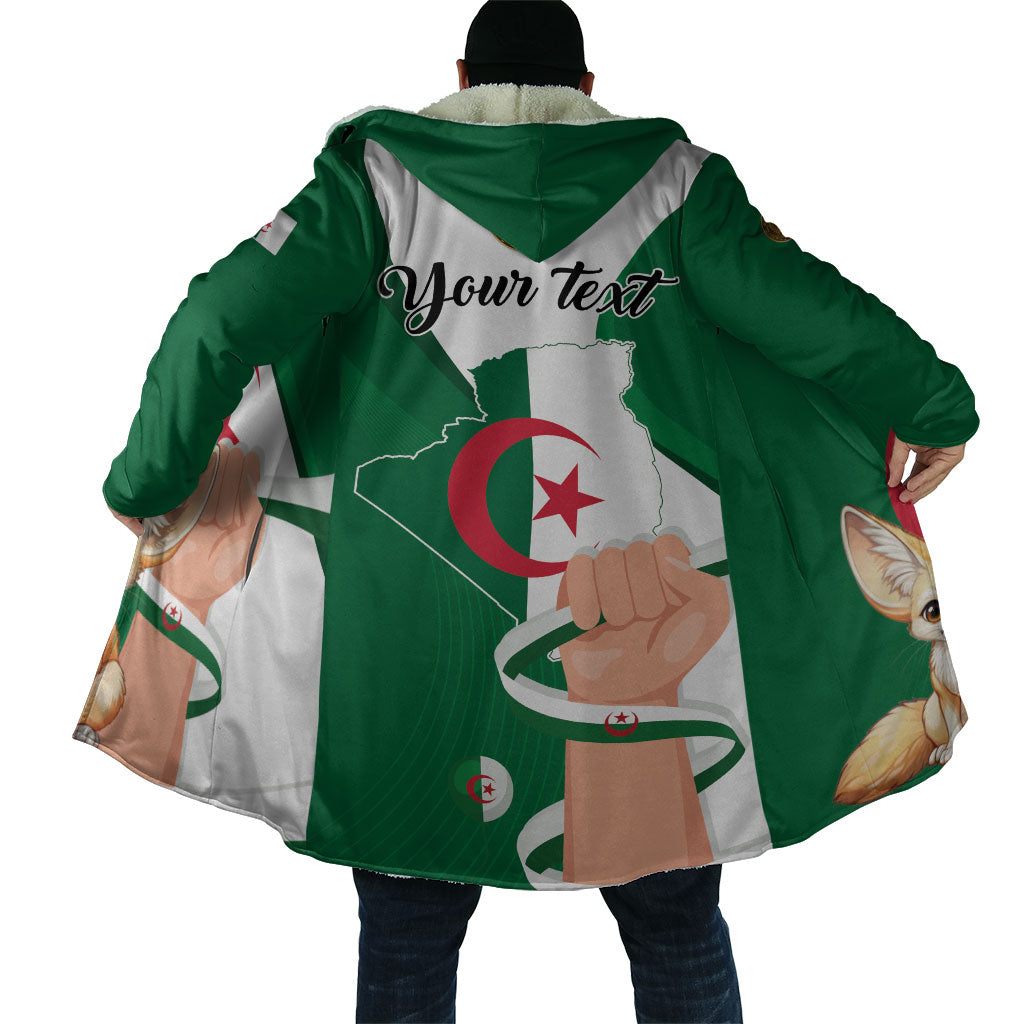 Personalized Algeria Fennec Fox Cloak Happy Independence Day