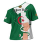 Personalized Algeria Fennec Fox Cross Shoulder Shirt Happy Independence Day