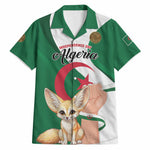 Personalized Algeria Fennec Fox Hawaiian Shirt Happy Independence Day