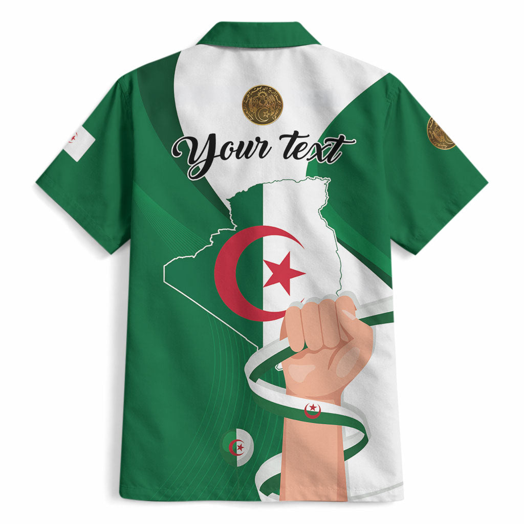 Personalized Algeria Fennec Fox Hawaiian Shirt Happy Independence Day