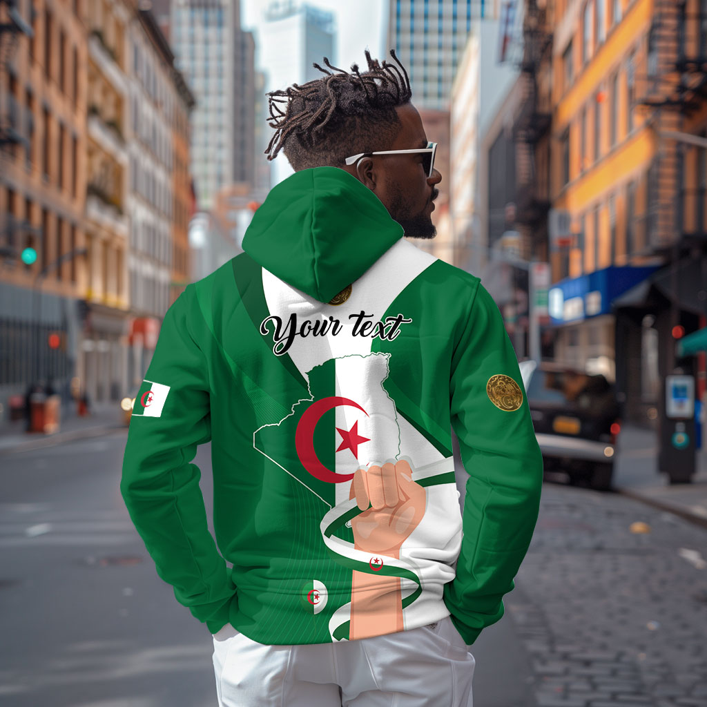 Personalized Algeria Fennec Fox Hoodie Happy Independence Day