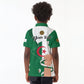 Personalized Algeria Fennec Fox Kid Polo Shirt Happy Independence Day