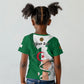 Personalized Algeria Fennec Fox Kid T shirt Happy Independence Day