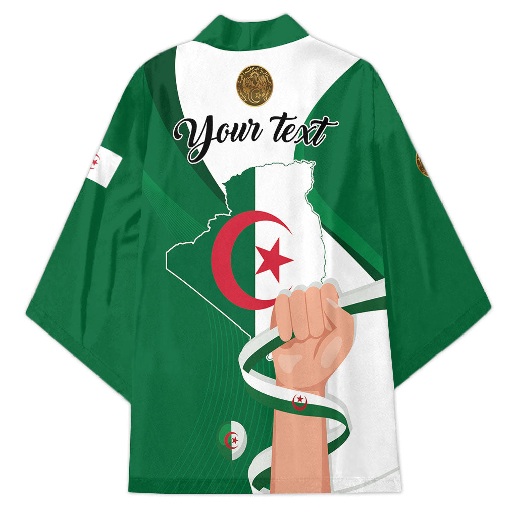 Personalized Algeria Fennec Fox Kimono Happy Independence Day