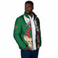 Personalized Algeria Fennec Fox Padded Jacket Happy Independence Day
