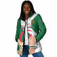 Personalized Algeria Fennec Fox Padded Jacket Happy Independence Day