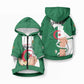 Personalized Algeria Fennec Fox Pet Hoodie Happy Independence Day