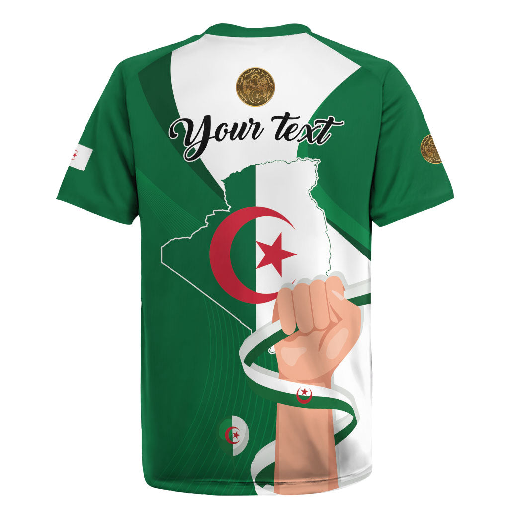 Personalized Algeria Fennec Fox Rugby Jersey Happy Independence Day