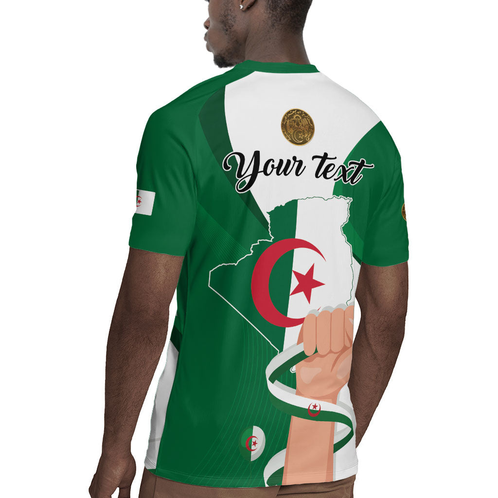 Personalized Algeria Fennec Fox Rugby Jersey Happy Independence Day