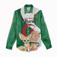 Personalized Algeria Fennec Fox Women Casual Shirt Happy Independence Day
