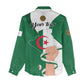 Personalized Algeria Fennec Fox Women Casual Shirt Happy Independence Day