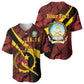 Personalized Angola Samakaka Pattern Baseball Jersey Happy Independence Day