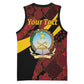Personalized Angola Samakaka Pattern Basketball Jersey Happy Independence Day