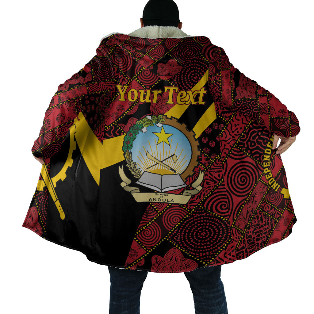 Personalized Angola Samakaka Pattern Cloak Happy Independence Day