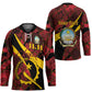 Personalized Angola Samakaka Pattern Hockey Jersey Happy Independence Day