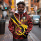 Personalized Angola Samakaka Pattern Hoodie Happy Independence Day