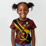 Personalized Angola Samakaka Pattern Kid T shirt Happy Independence Day