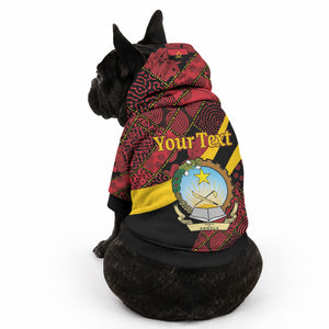 Personalized Angola Samakaka Pattern Pet Hoodie Happy Independence Day