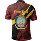 Personalized Angola Samakaka Pattern Polo Shirt Happy Independence Day