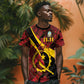 Personalized Angola Samakaka Pattern T shirt Happy Independence Day
