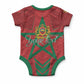 Personalized Morocco 1956 Baby Onesie Happy Independence Day