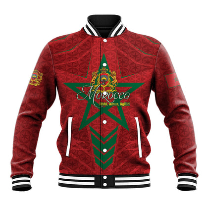 Personalized Morocco 1956 Baseball Jacket Happy Independence Day