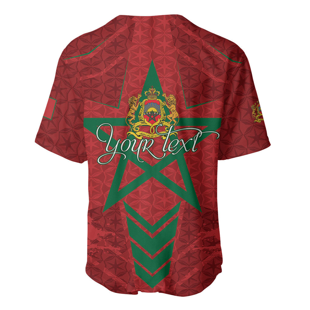 Personalized Morocco 1956 Baseball Jersey Happy Independence Day