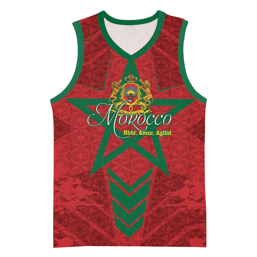 Personalized Morocco 1956 Basketball Jersey Happy Independence Day