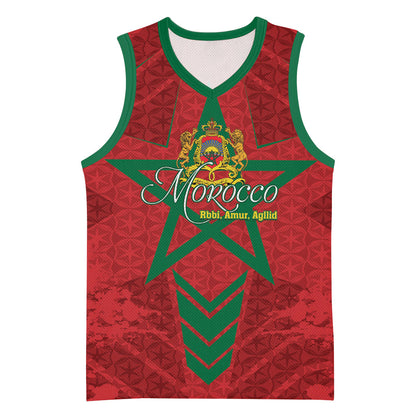 Personalized Morocco 1956 Basketball Jersey Happy Independence Day