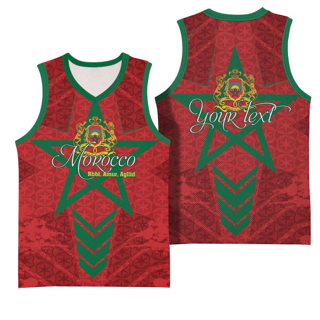 Personalized Morocco 1956 Basketball Jersey Happy Independence Day