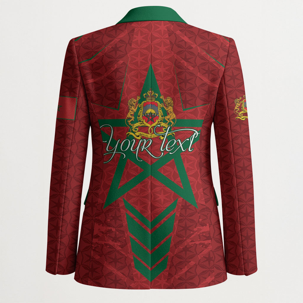 Personalized Morocco 1956 Blazer Happy Independence Day