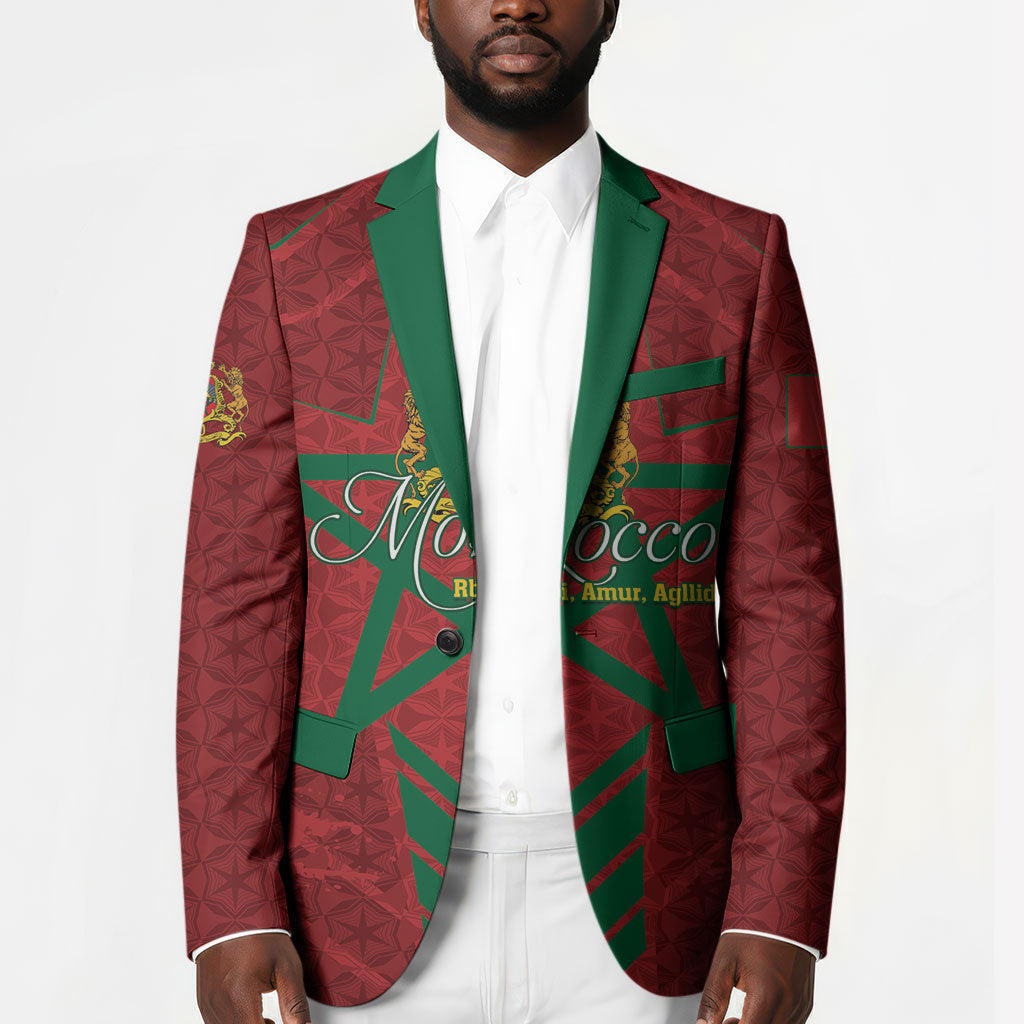 Personalized Morocco 1956 Blazer Happy Independence Day