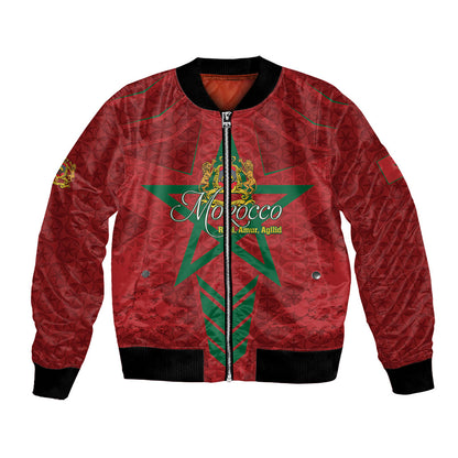 Personalized Morocco 1956 Bomber Jacket Happy Independence Day