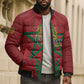 Personalized Morocco 1956 Bomber Puffer Jacket Happy Independence Day