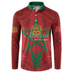 Personalized Morocco 1956 Button Sweatshirt Happy Independence Day