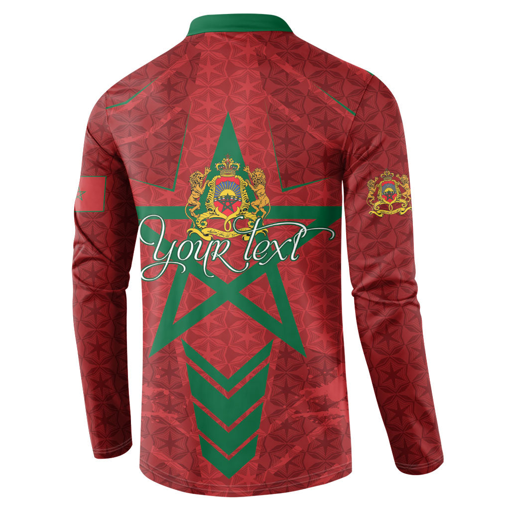 Personalized Morocco 1956 Button Sweatshirt Happy Independence Day