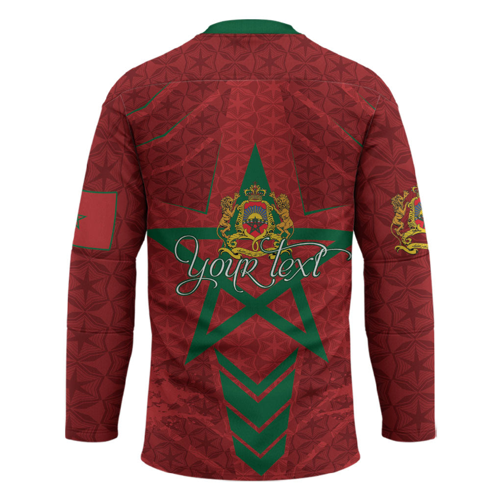 Personalized Morocco 1956 Hockey Jersey Happy Independence Day