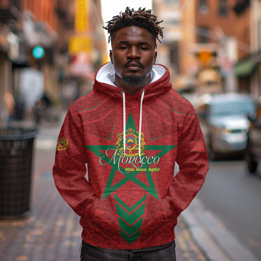 Personalized Morocco 1956 Hoodie Happy Independence Day