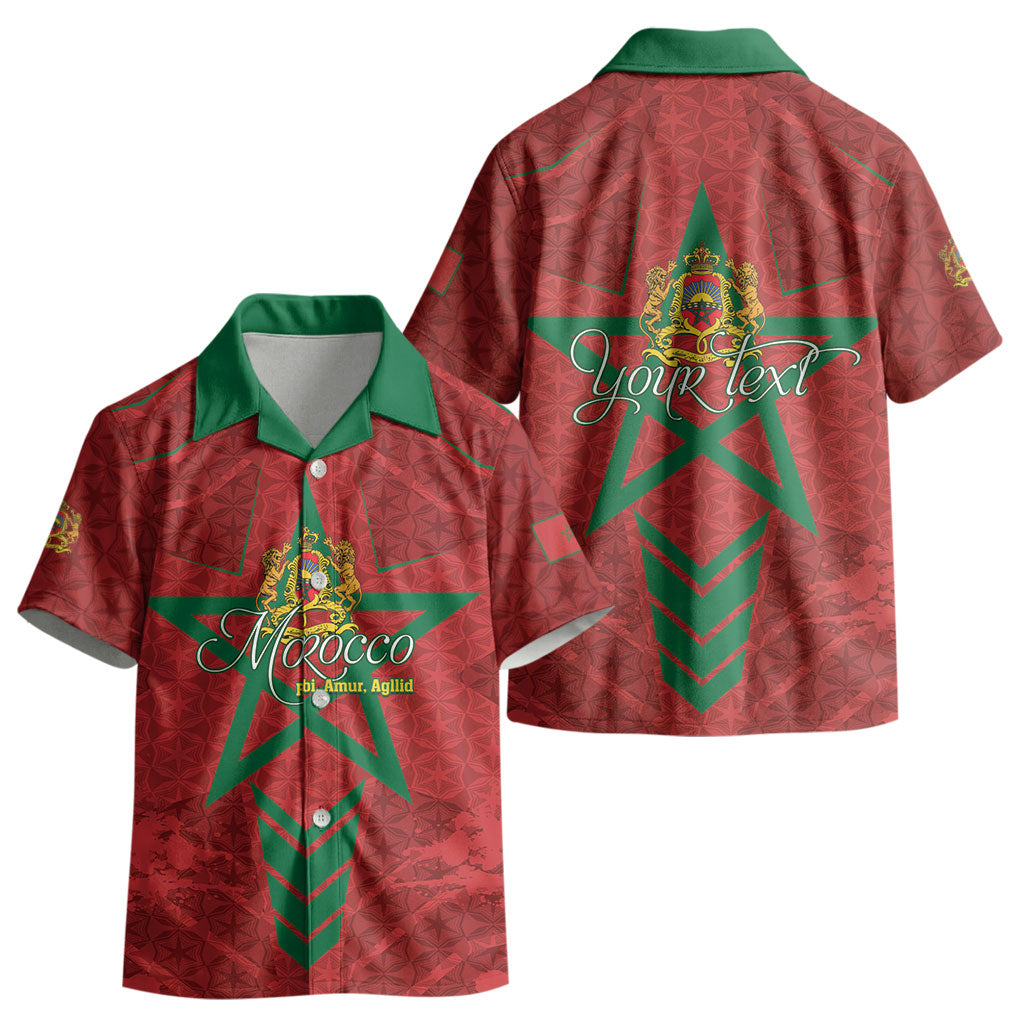 Personalized Morocco 1956 Kid Hawaiian Shirt Happy Independence Day