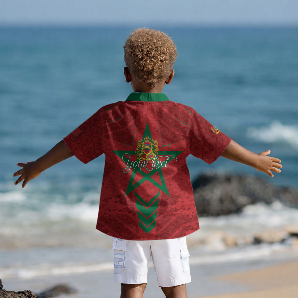 Personalized Morocco 1956 Kid Hawaiian Shirt Happy Independence Day