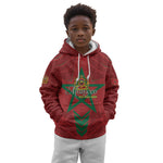 Personalized Morocco 1956 Kid Hoodie Happy Independence Day