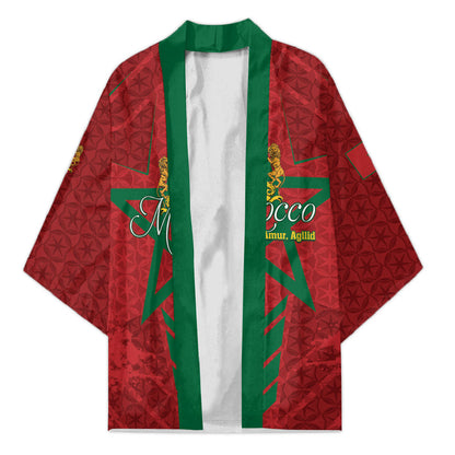 Personalized Morocco 1956 Kimono Happy Independence Day
