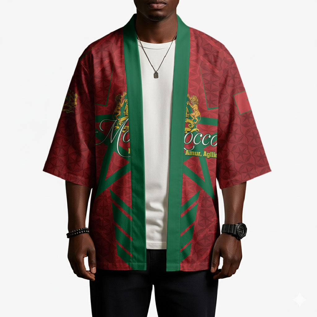 Personalized Morocco 1956 Kimono Happy Independence Day