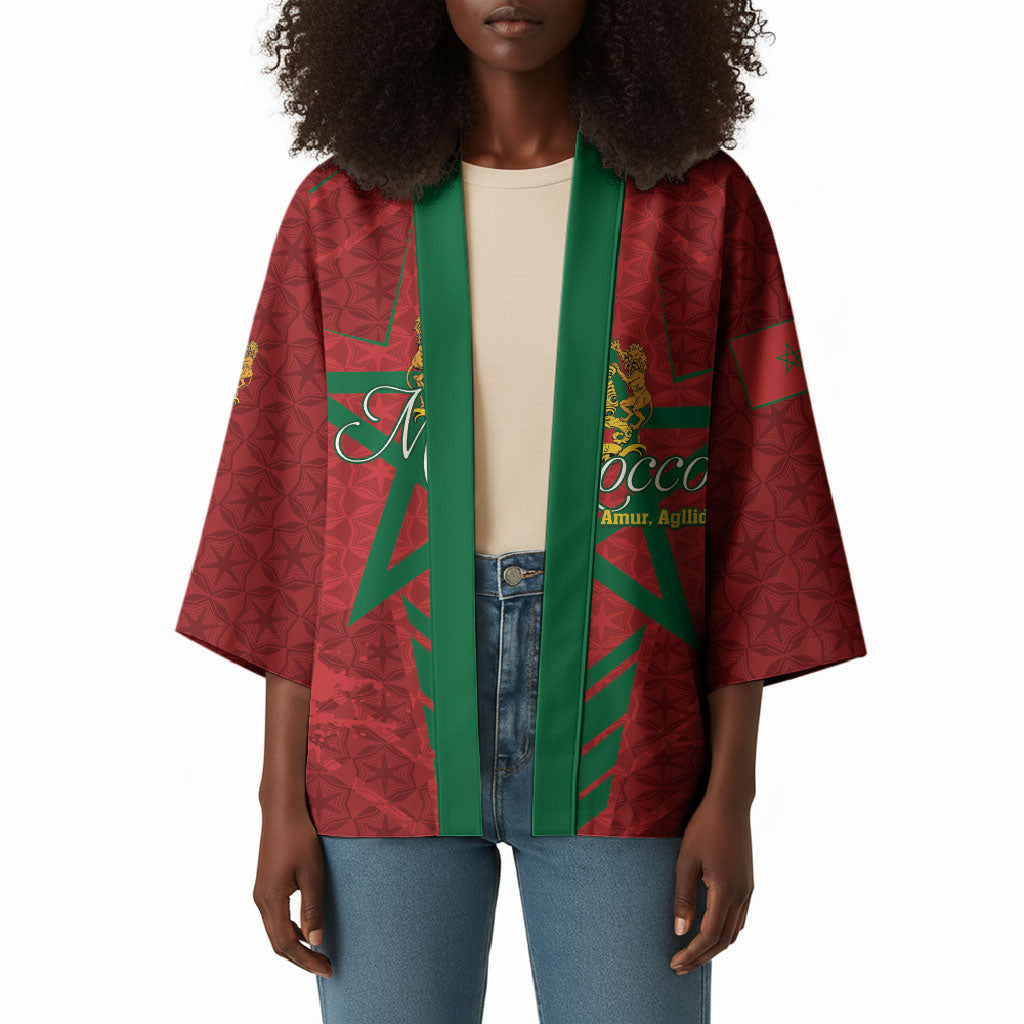 Personalized Morocco 1956 Kimono Happy Independence Day