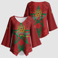 Personalized Morocco 1956 Kimono Sleeve Blouse Happy Independence Day