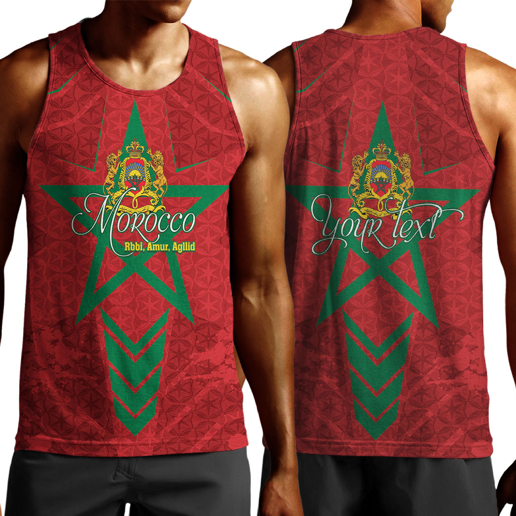 Personalized Morocco 1956 Men Tank Top Happy Independence Day
