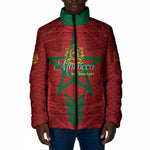 Personalized Morocco 1956 Padded Jacket Happy Independence Day